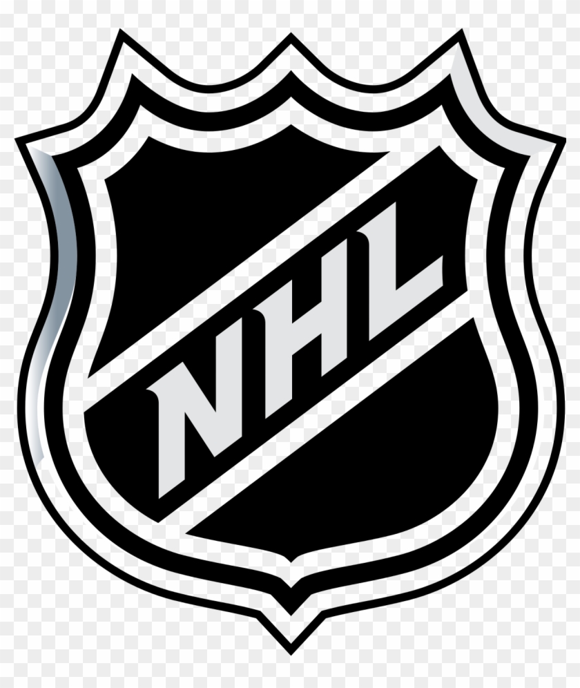 The National Hockey League Is A Professional Ice Hockey - Nhl Logo Clipart #668282