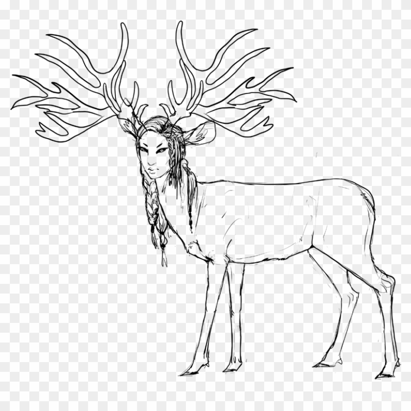 Mjolnir Drawing Line - Sketch Clipart