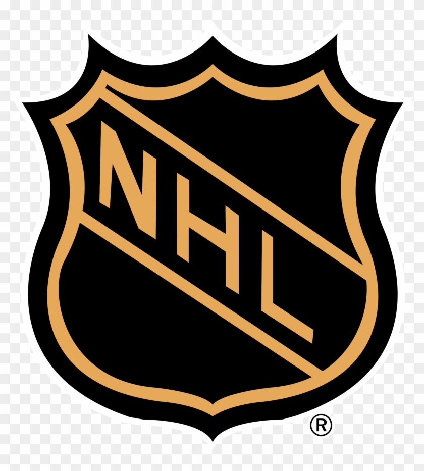 Nhl Logo Png Transparent - Nhl Logo With Hocky Stick, Png Download