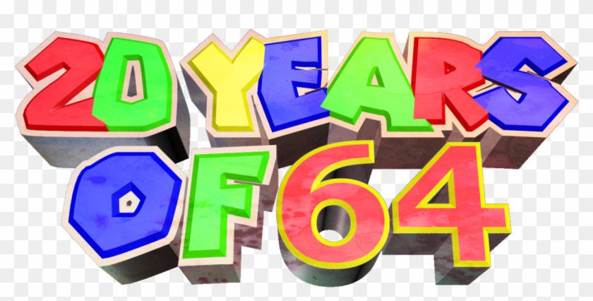 20 Years Of 64 Wallpapers - Nintendo 64 20 Years Clipart #668360