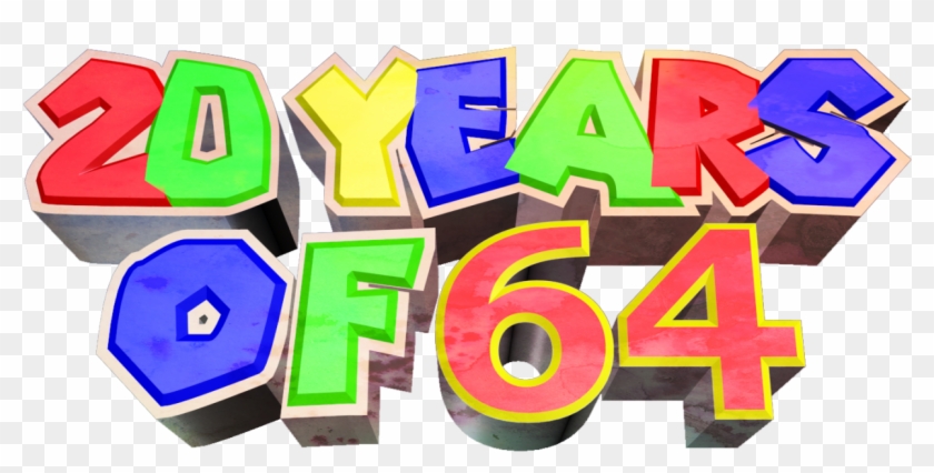 20 Years Of 64 Wallpapers - Nintendo 64 20 Years Clipart