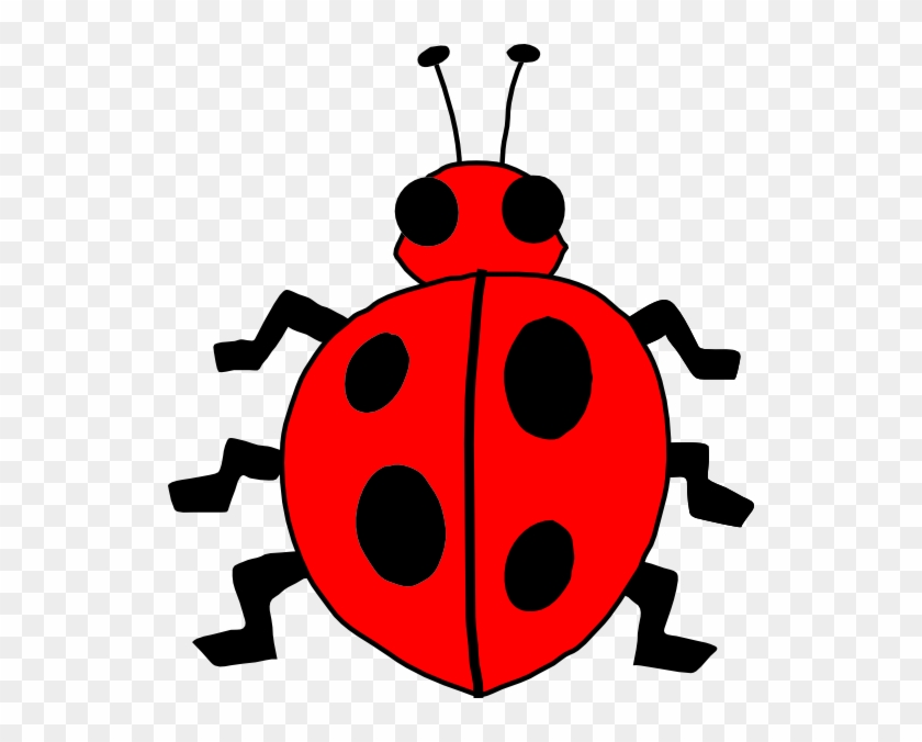 Red Lady Bug Svg Clip Arts 534 X 596 Px - Png Download #668640