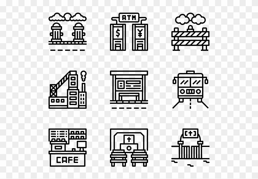 In The Village - Globalisation Icon Clipart