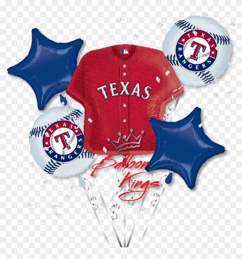 Texas Rangers Bouquet - Dallas Cowboys Transparent Balloons Png Clipart #669105