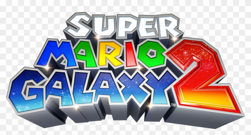 2400 X 1400 3 - Super Mario Galaxy 2 Logo Transparent Clipart