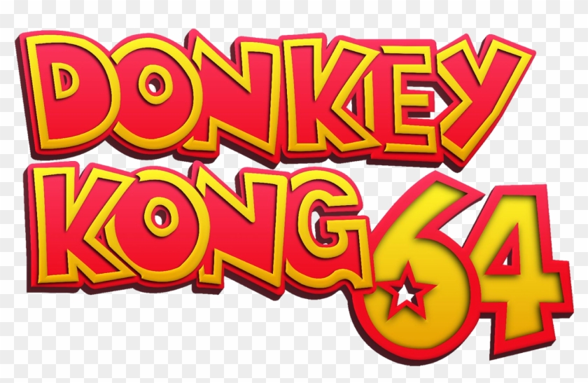 Originally Released On 24/11/1999 By Rare On The Nintendo - Donkey Kong 64 Logo Clipart