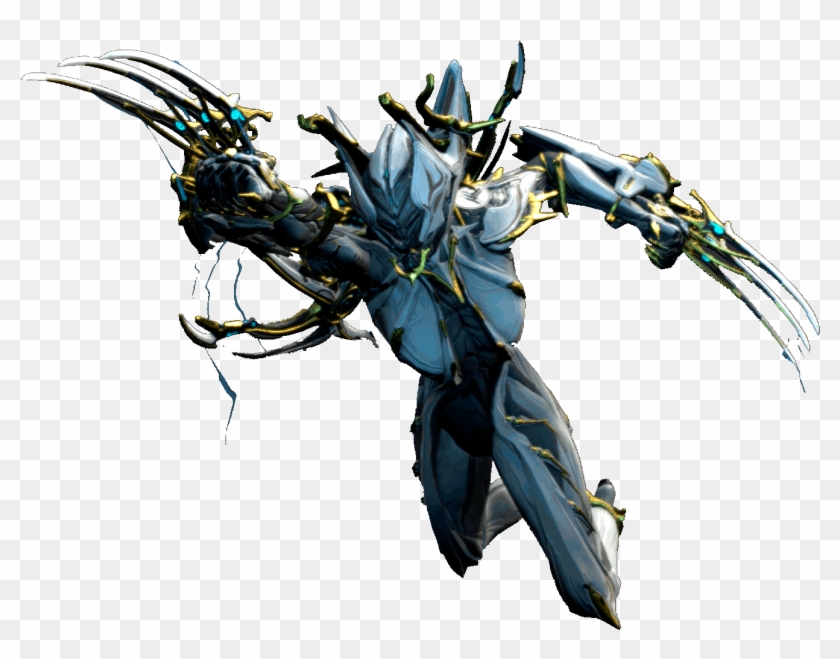 Here You Have Valkyr Prime, A Golden Whirlwind Of Blood - Warframe Garuda Prime Clipart