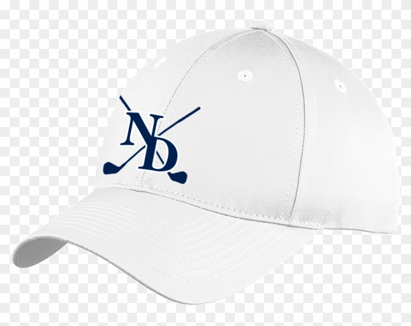 Notre Dame Golf Hat With The Notre Dame Logo Embroidered - Baseball Cap Clipart #669607