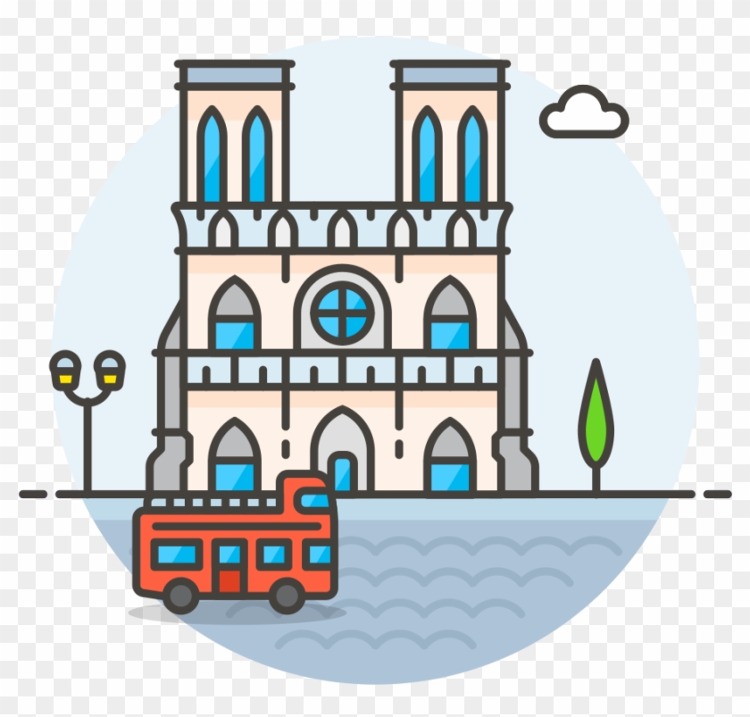 Download Svg Download Png - Cathédrale Notre-dame De Paris Clipart