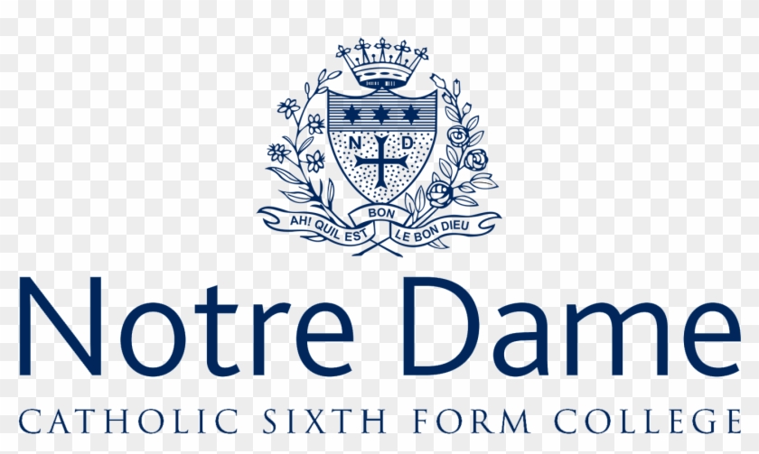 Notre Dame Catholic Sixth Form Collegenotre Dame Catholic - Crest Clipart #669829