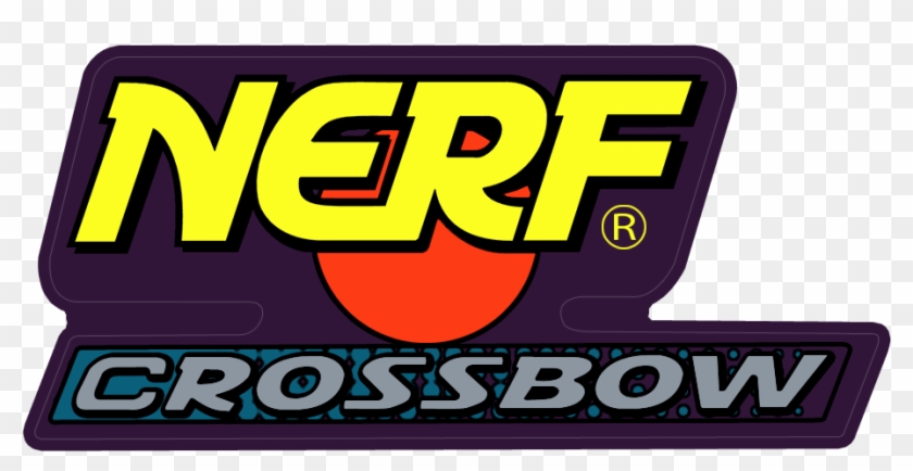 Nerf 1995 Kenner Crossbow Sticker Replica - Graphic Design Clipart #669882
