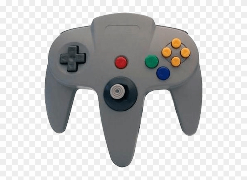 Circa, M05786-gr, Nintendo 64, Controller With Long - Nintendo 64 Clipart