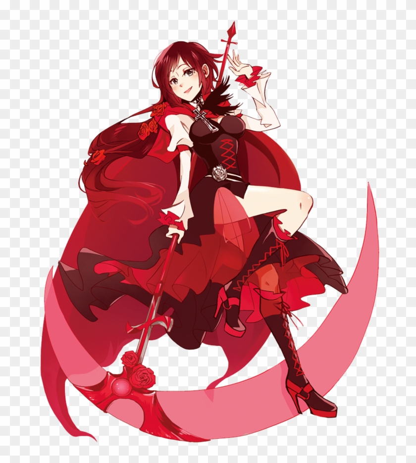 Rwby Henceforward Ruby Rose , Png Download - Rwby Ruby Rose Adult Clipart #670156