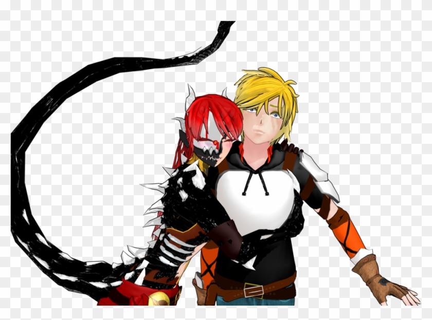 Pyrrha Nikos Fictional Character Cartoon Anime - Rwby Pyrrha Grimm Clipart