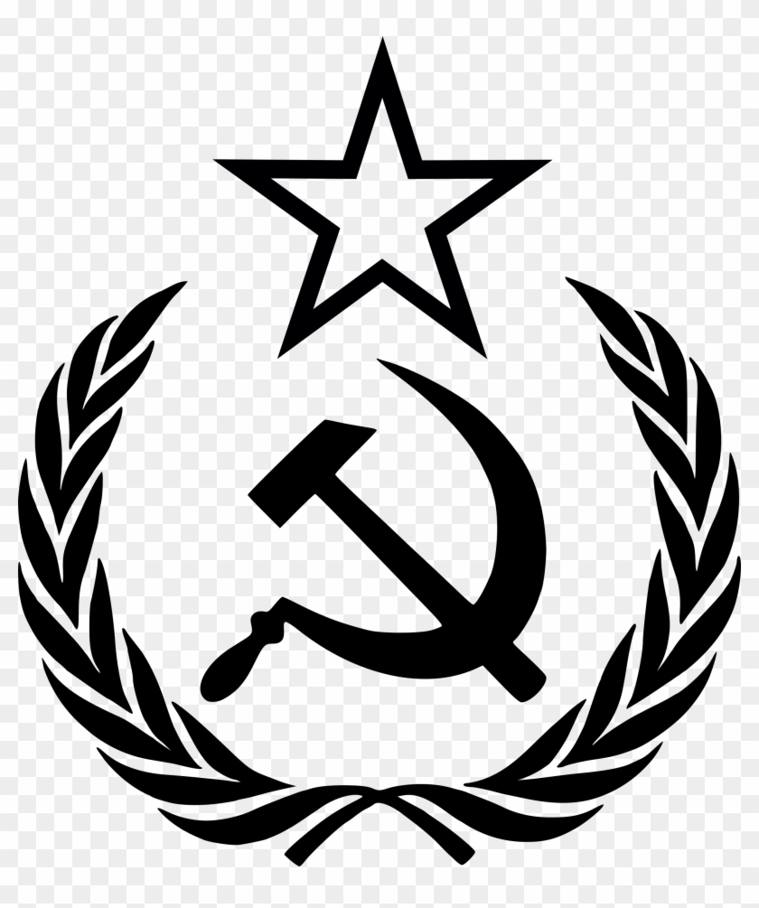 Hammer Clipart Sickle - Hammer And Sickle Wheat - Png Download