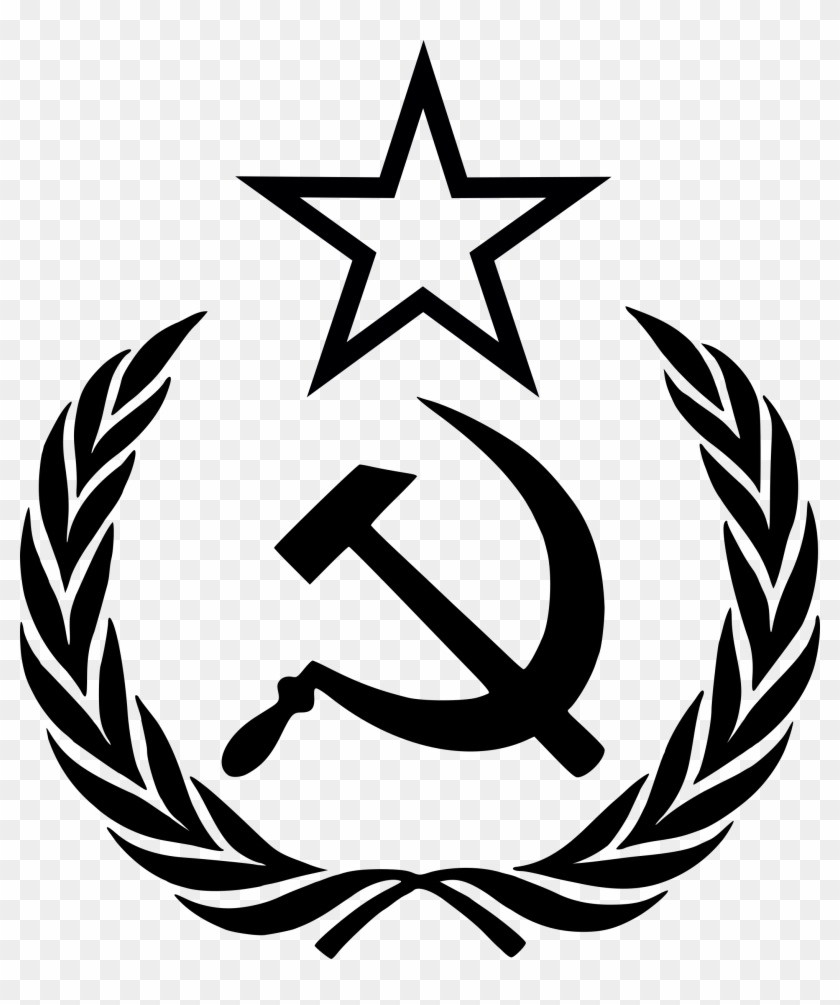 Hammer Clipart Sickle - Hammer And Sickle Wheat - Png Download #670413