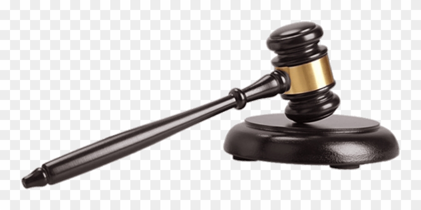 Dark Wooden Judges Hammer - Mazos De Madera Para Juez Clipart #670454