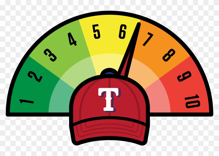 Texas Rangers - 6 Out Of 10 Rating Clipart