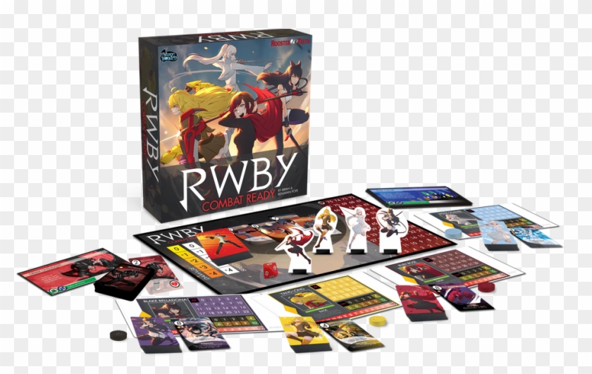 Rooster Teeth And Arcane Wonders Are Teaming Up To - Rwby Combat Ready Board Game Clipart #670519