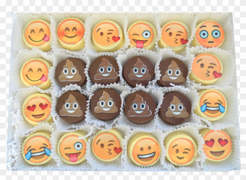 Mixed Emojis Chocolate Covered Oreos $ Clipart #670585