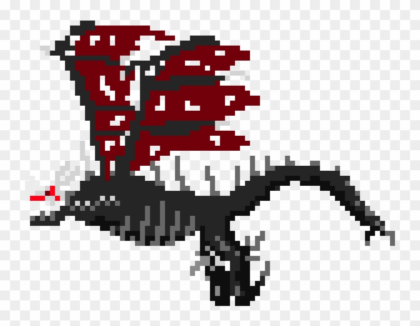 Grimm Dragon - Pixel Art Dragon Png Clipart