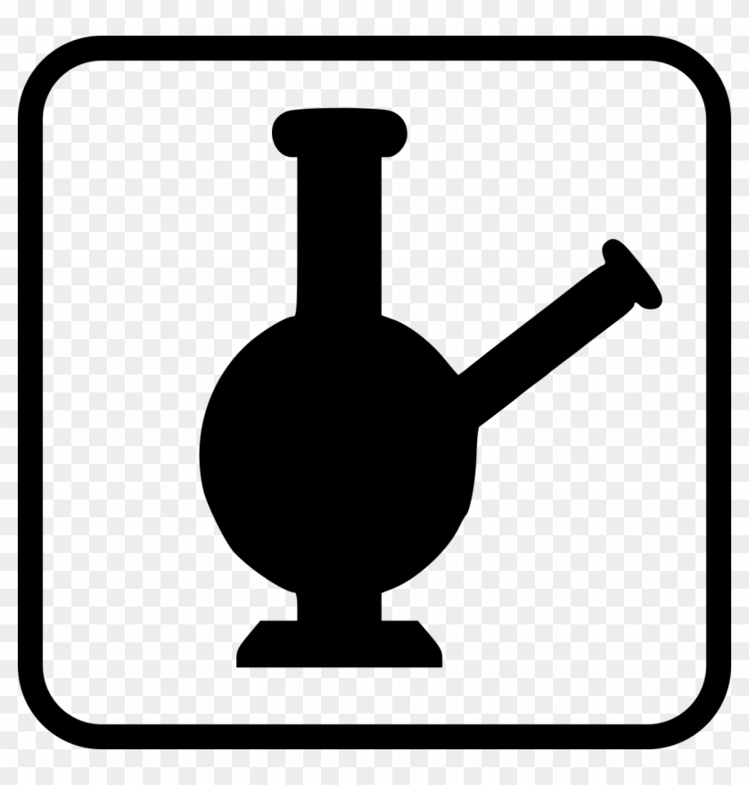 Bongs Are One Of The Most Popular Ways To Smoke Marijuana, - บ้อง Png Clipart #671028
