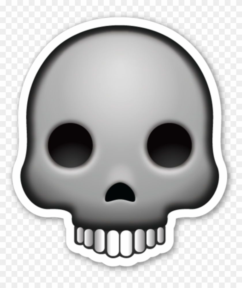 Skull Emoji Transparent Background Clipart #671093