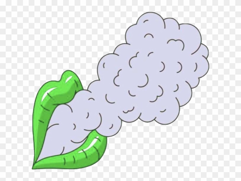 Smoking Weed Clipart