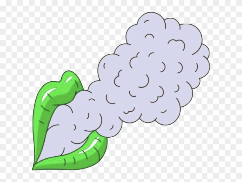 Smoking Weed Clipart #671095