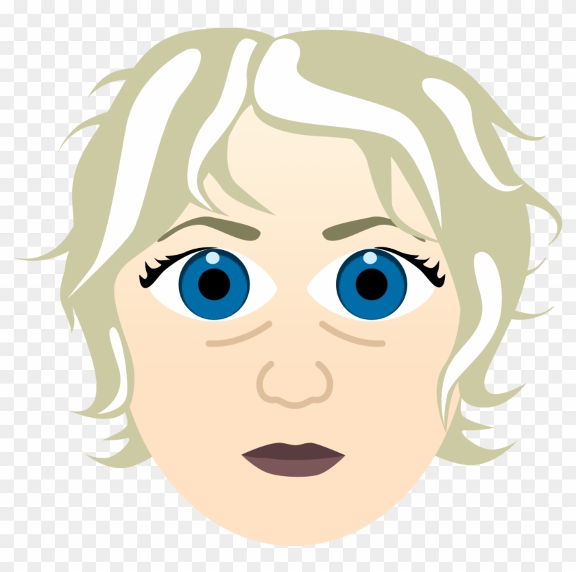 Walking Dead Emoji Carol Pelletier Love Walking Png - Illustration Clipart