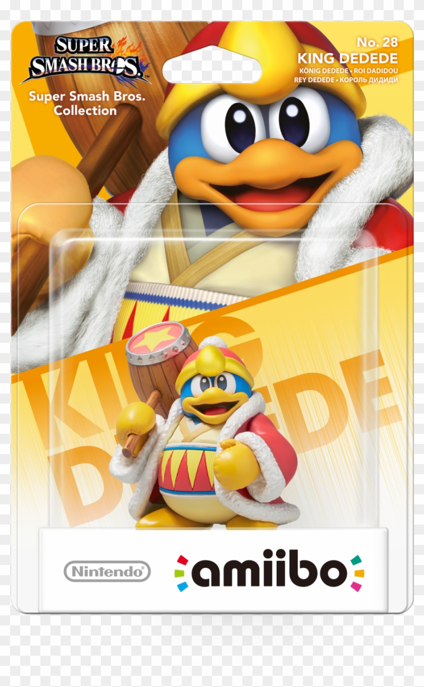 King Dedede Amiibo - Amiibo Super Smash Bros King Dedede Clipart