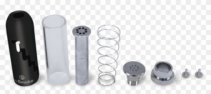 7 Of 12 Mini Twisty Glass Blunt Aluminum Pipe For Herbs - Tool Socket Clipart