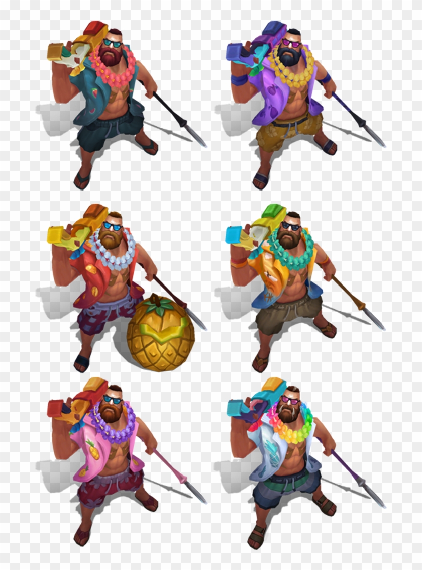 Pool Party Gangplank - Pool Party Gangplank Chromas Clipart #671328