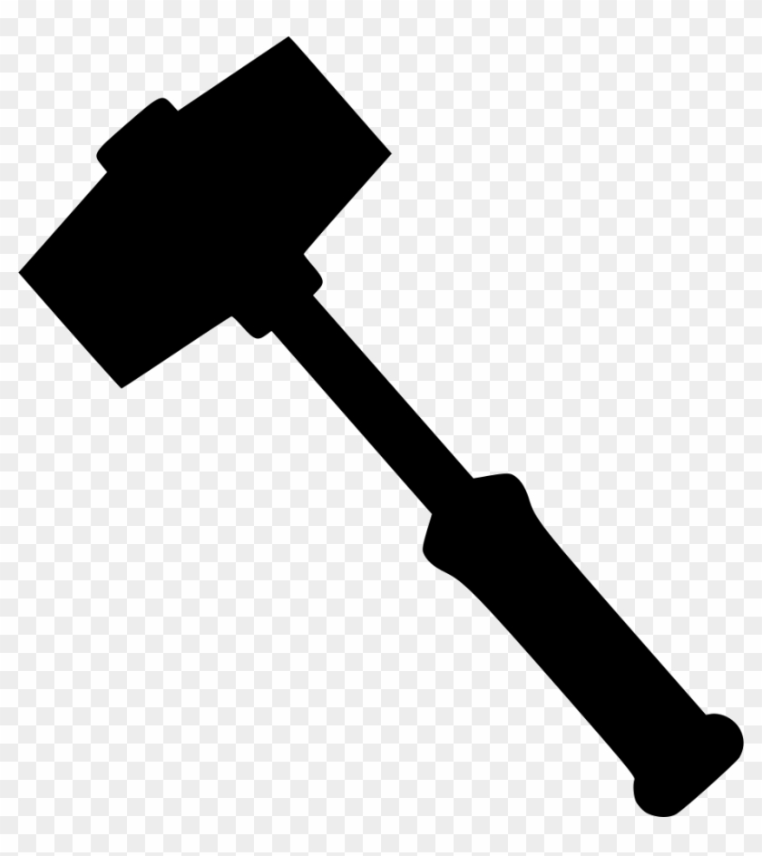Metal Hammer Sledgehammer Svg Png Icon Free - Sledgehammer Vector Clipart