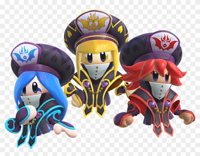 They Appear To Have A Connection To The Ritual That - Kirby Star Allies Sisters Clipart