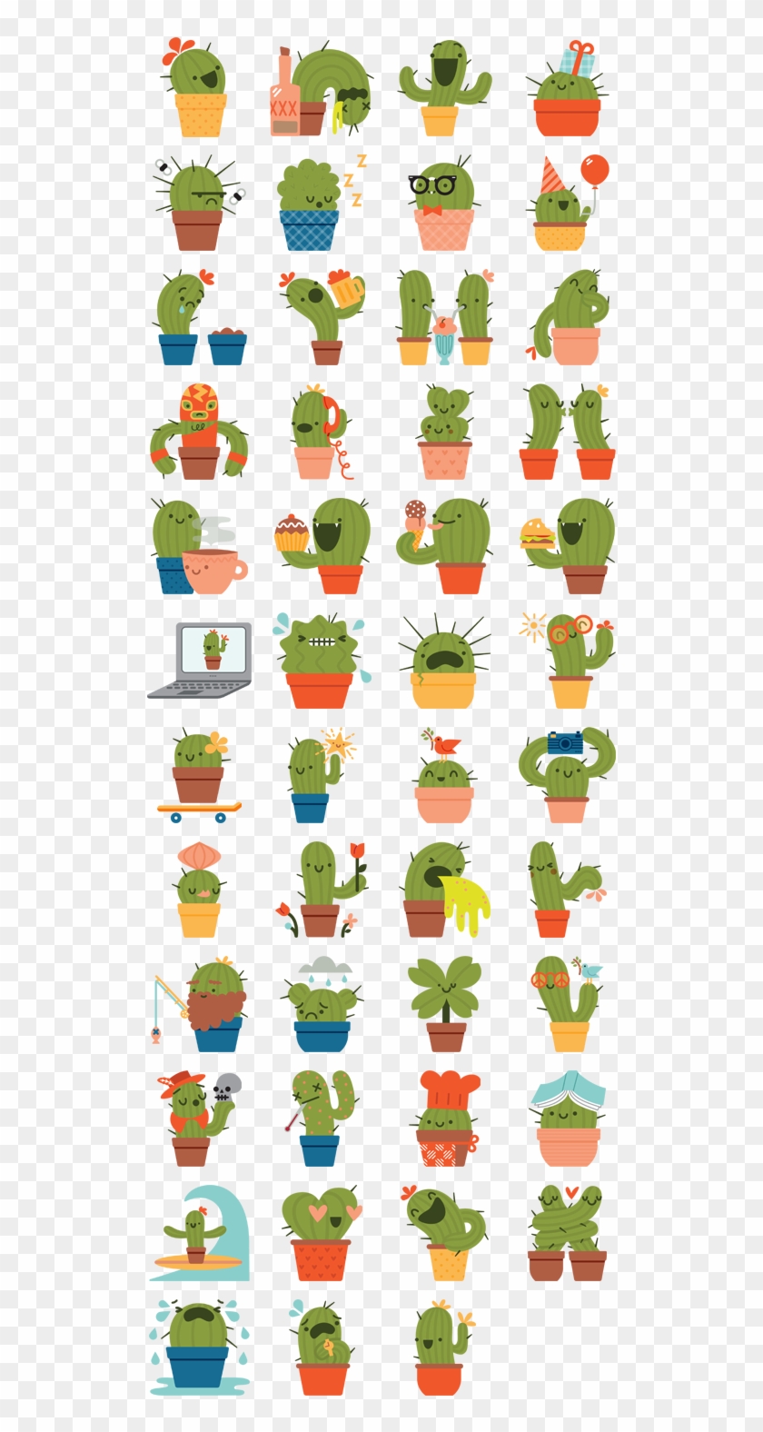 A Dead Fish At The End Of A Fishing Line In Honor Of - Prickly Pear Facebook Stickers Clipart