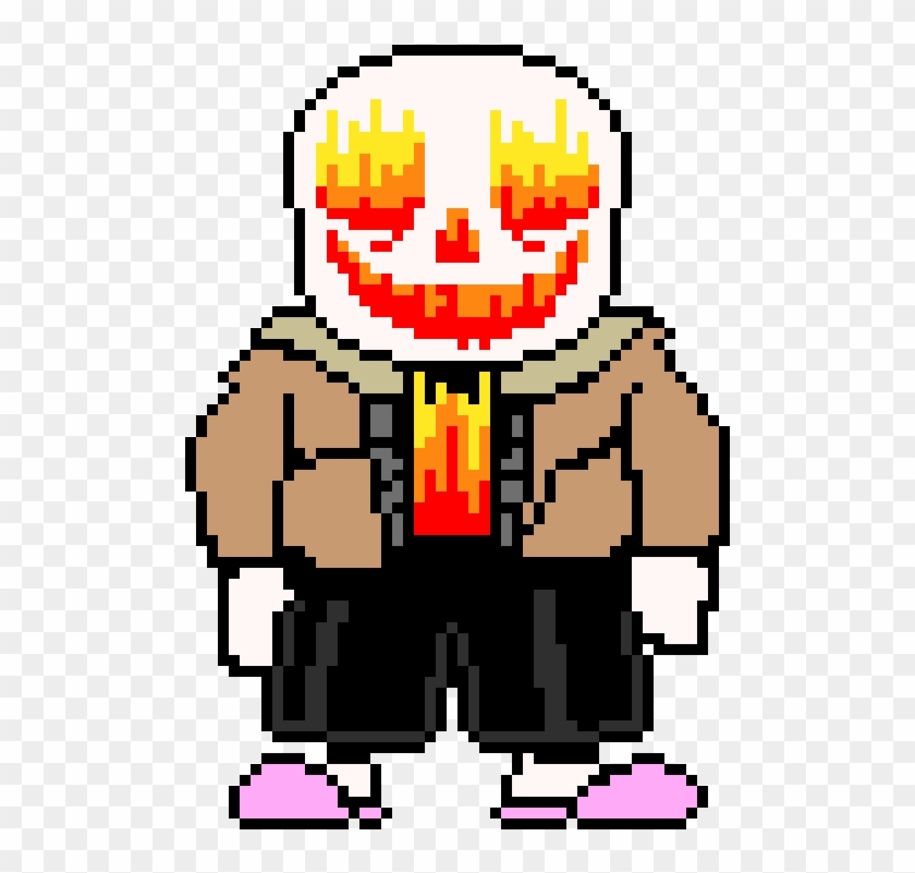 Have A Sneak Peek At Volcanic Sans From My New Au Ashtale - Sans Undertale Sprite Clipart #671943