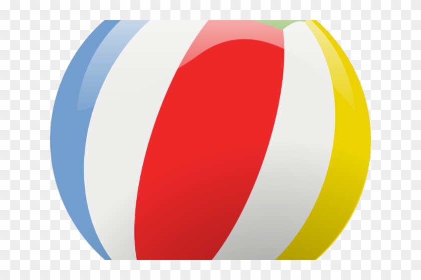 Beach Ball Clipart Pool Party - Sphere - Png Download