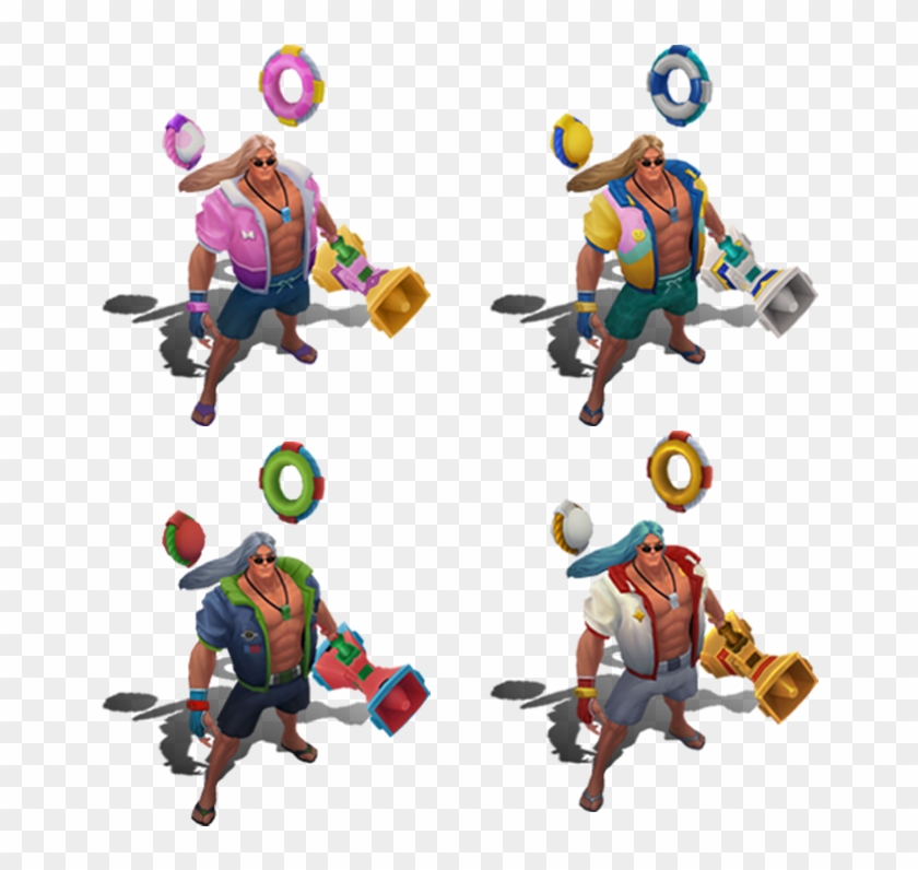 Pool Party Taric - Pool Party Taric Chromas Clipart #672170