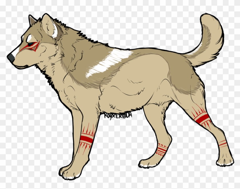 Moana - Dog Yawns Clipart