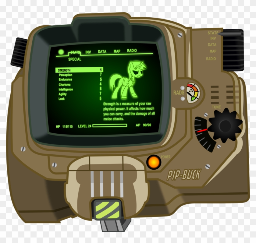 Fallout Equestria Pip Boy Clipart #672353