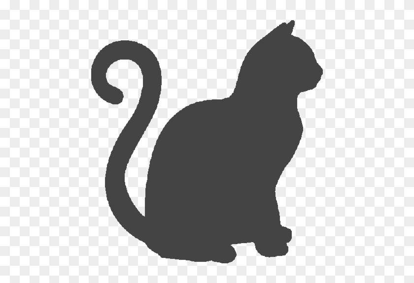 Cat Silhouette Png Clipart #672476