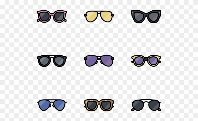 Sunglasses - Icono Gafas Sol Clipart #672903