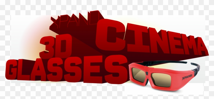Cinema 3d Glasses - Graphic Design Clipart