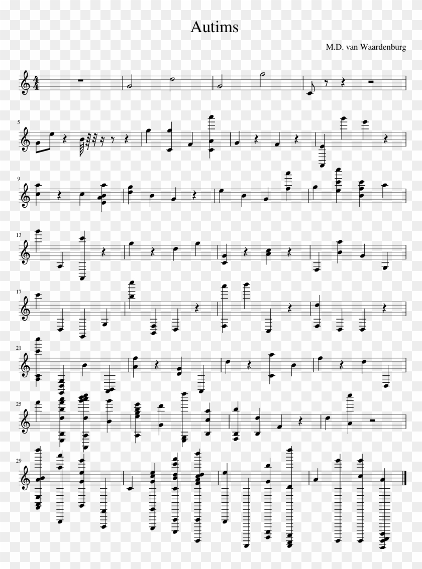 Print - Sheet Music Clipart