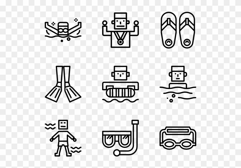 Swimming - Vector Icon School Png Clipart #673492