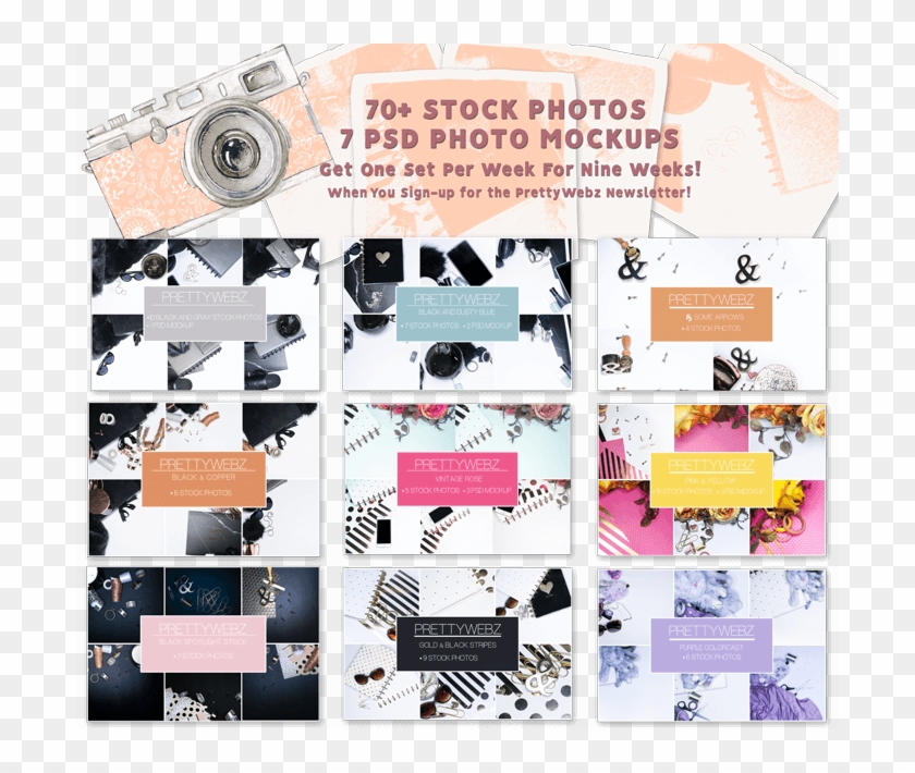 Cool Background Images 9 Sets For 9 Weeks - Reflex Camera Clipart #673626