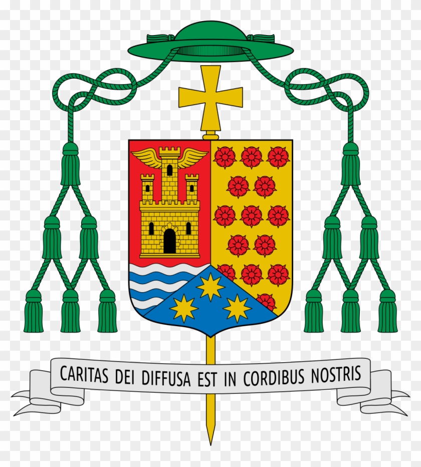 Bishop's Coat Of Arms - Bishop Oscar Jaime Florencio Coat Of Arms Clipart #673705