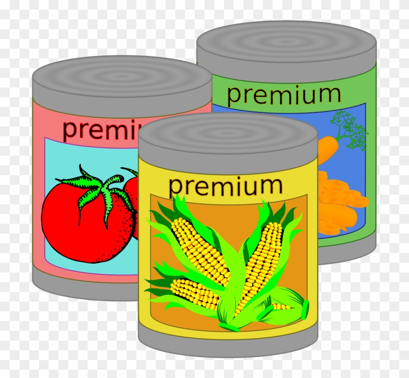 Canned Food Clipart Png - Canned Food Clip Art Transparent Png