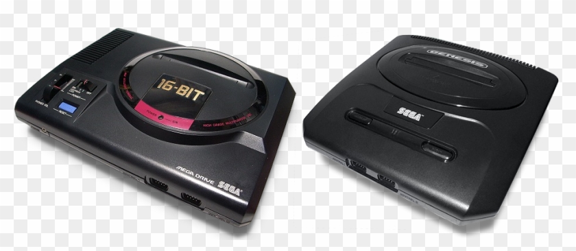 Japanese Mega Drive Mega - Mega Drive 1 Vs 2 Clipart